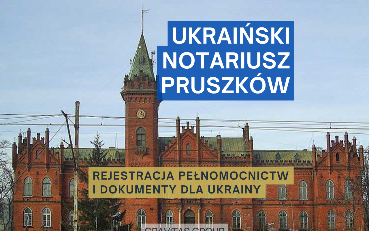 Firma prawnicza Gravitas Group świadczy usługi notarialne dla Ukraińców za granicą. Obecnie wielu Ukraińców przebywa w innych krajach i nie może przyjechać na Ukrainę, aby rozwiązać różne sprawy, takie jak sprzedaż nieruchomości czy uzyskiwanie dokumentów z Urzędów Stanu Cywilnego. W tym artykule szczegółowo opisano proces przygotowania i notarialnego poświadczenia pełnomocnictw oraz oświadczeń w Polsce dla Ukraińców w Pruszkowie.